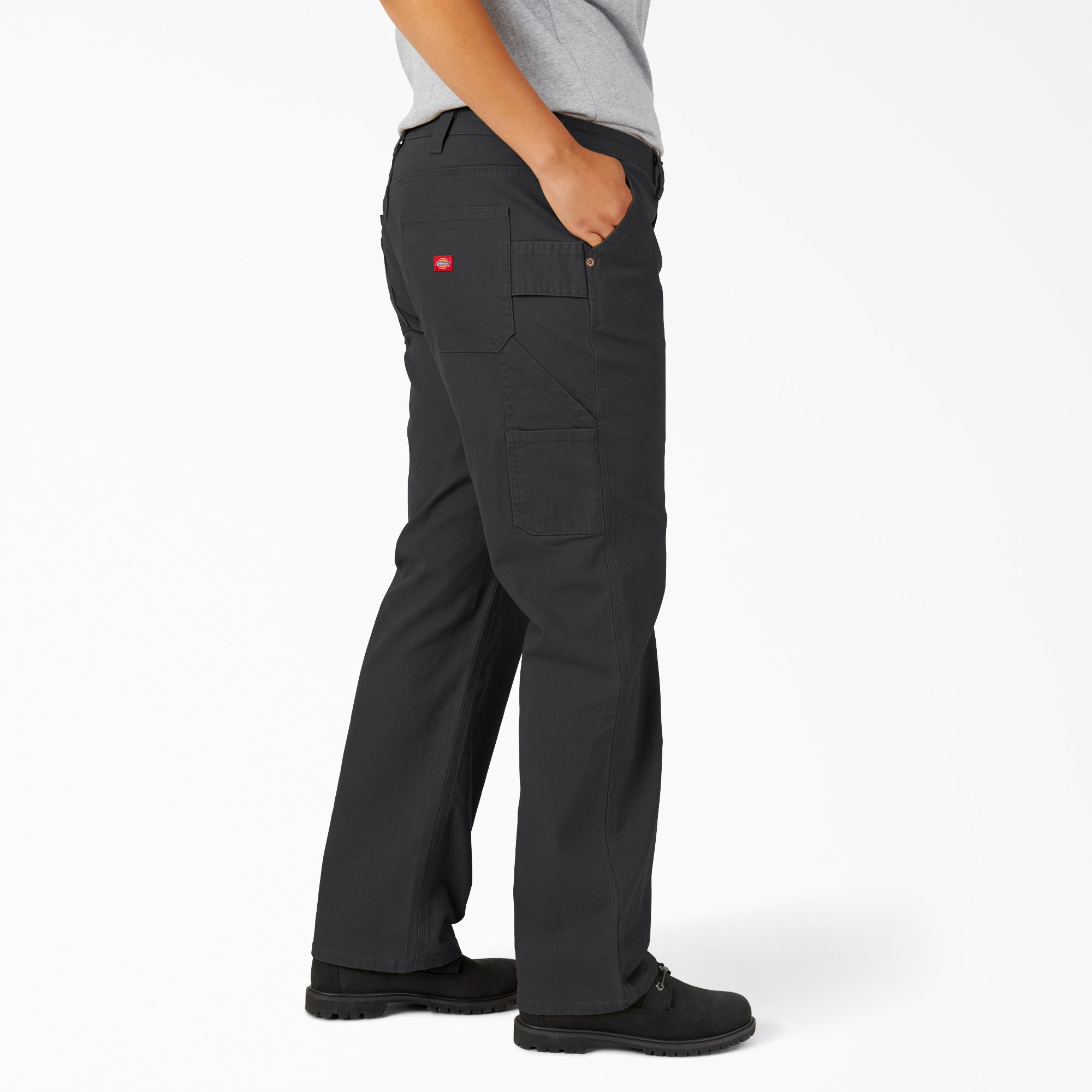 Women's Plus FLEX Relaxed Straight Fit Duck Carpenter Pants - Dickies