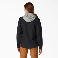 Women's Duck Hooded Shirt Jacket - Dickies
