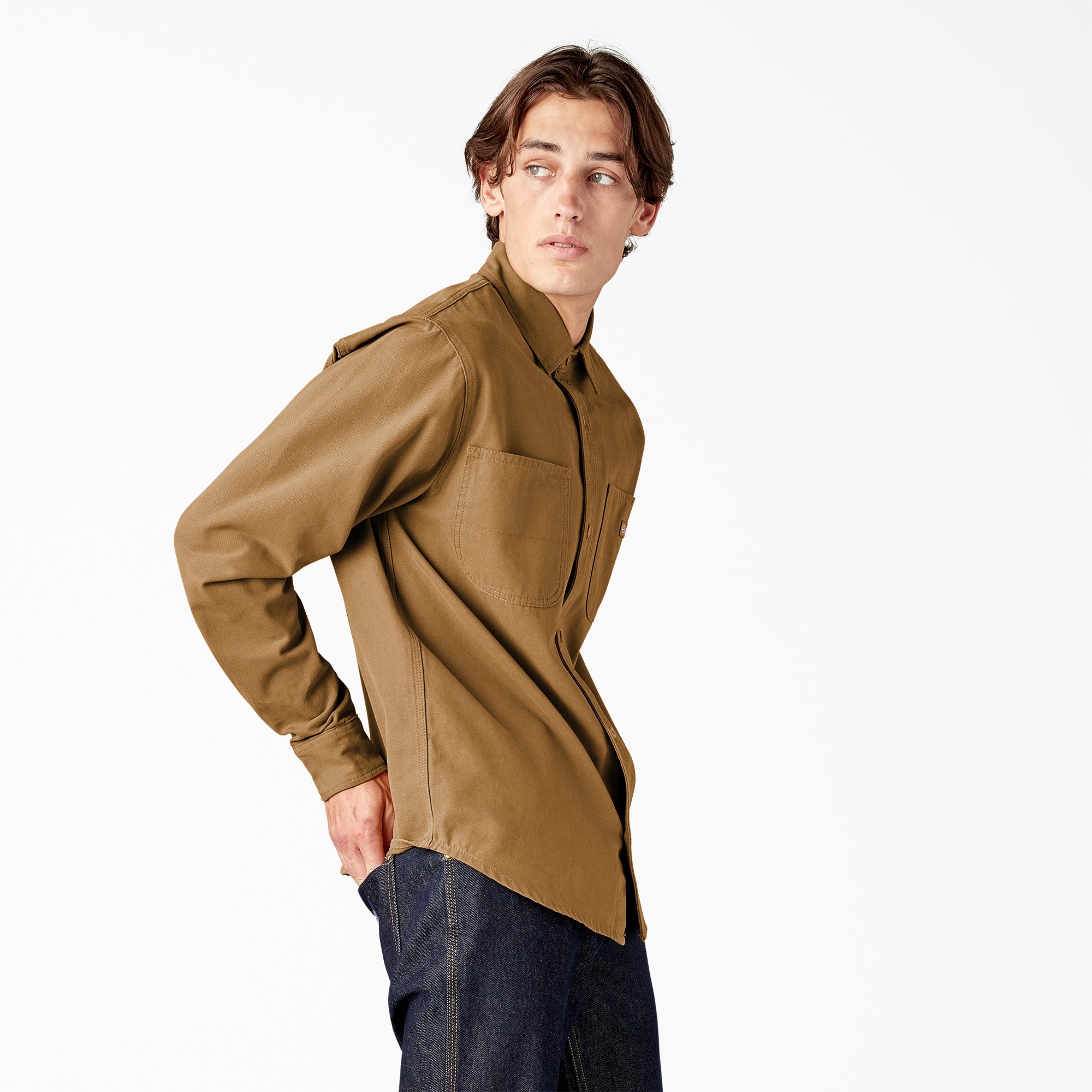 Duck Canvas Long Sleeve Utility Shirt - Dickies