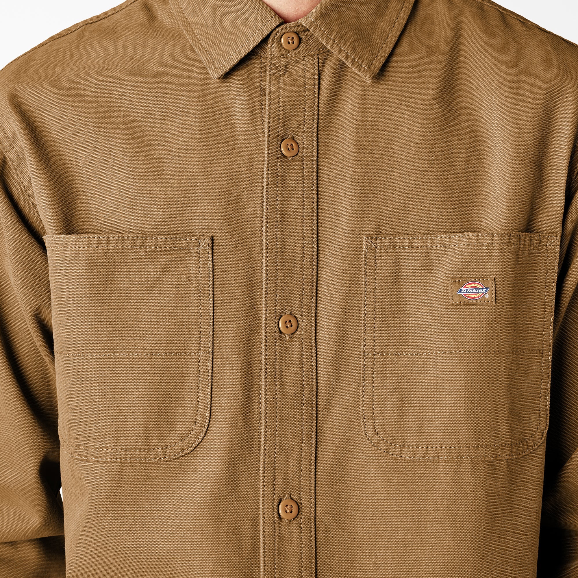Duck Canvas Long Sleeve Utility Shirt - Dickies