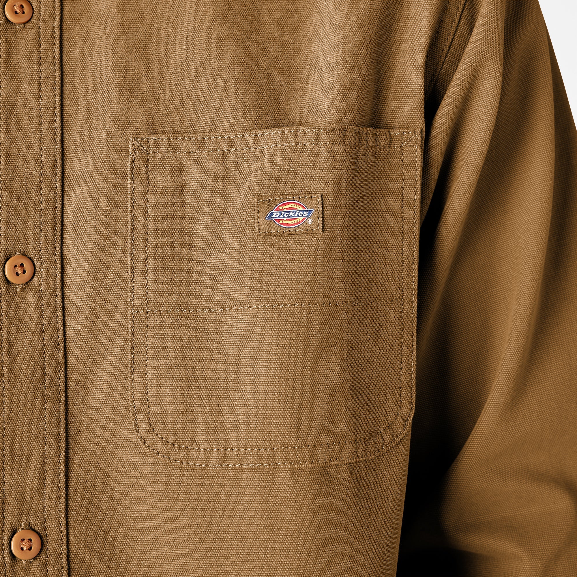 Duck Canvas Long Sleeve Utility Shirt - Dickies