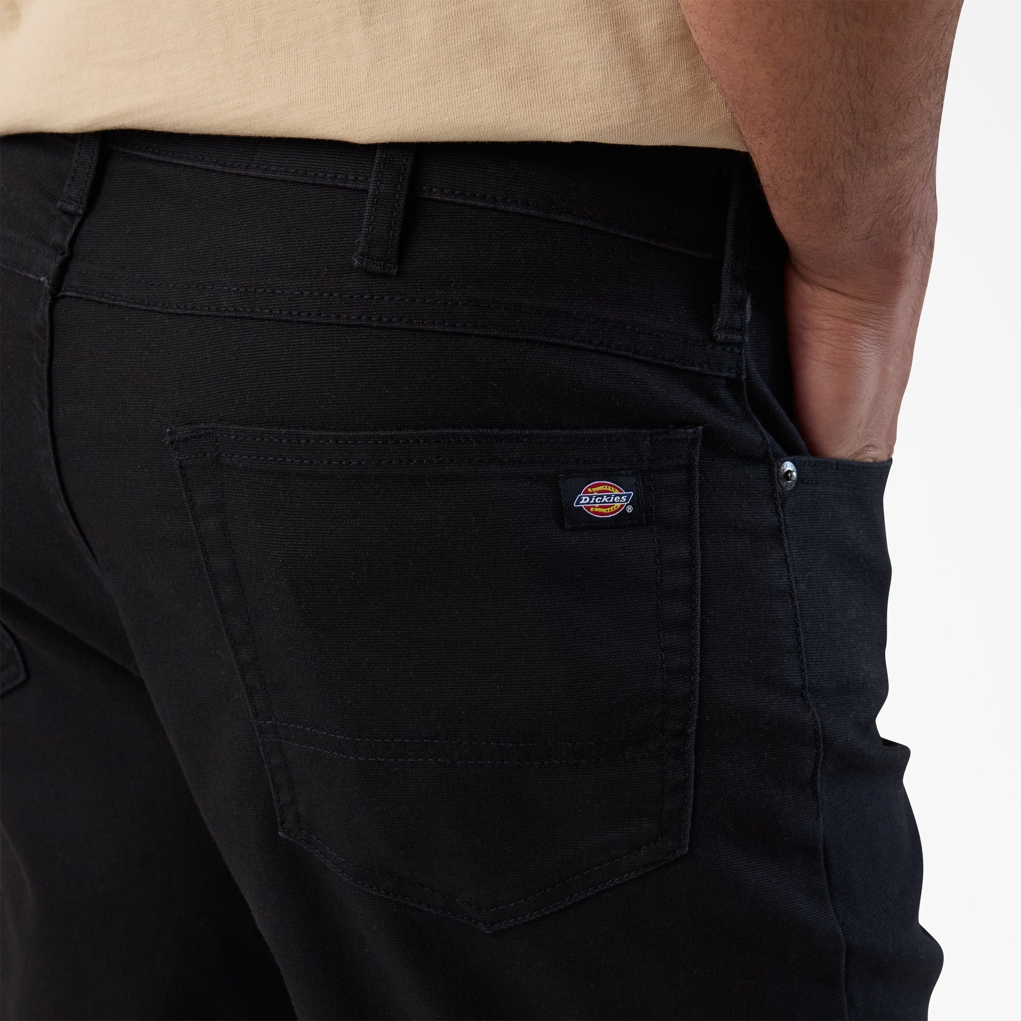 FLEX 5-Pocket Duck Canvas Shorts, 11" - Dickies