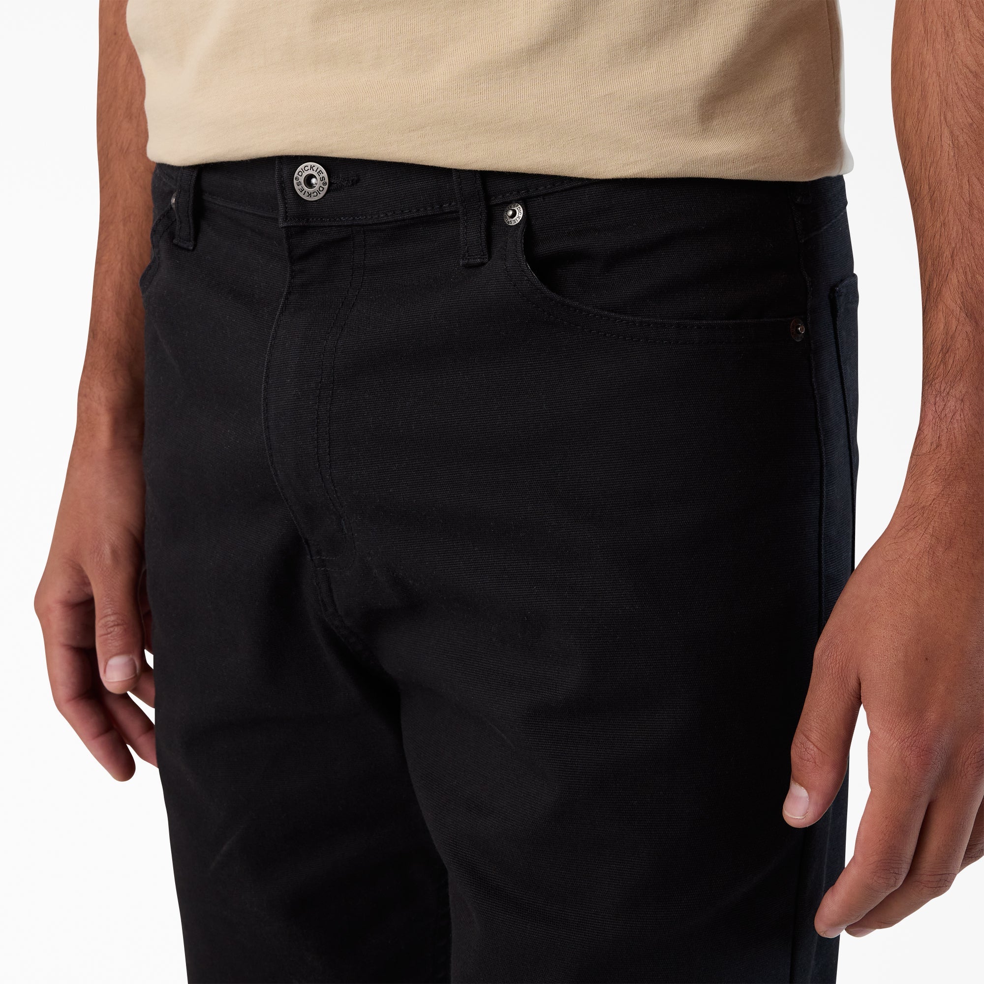 FLEX 5-Pocket Duck Canvas Shorts, 11" - Dickies