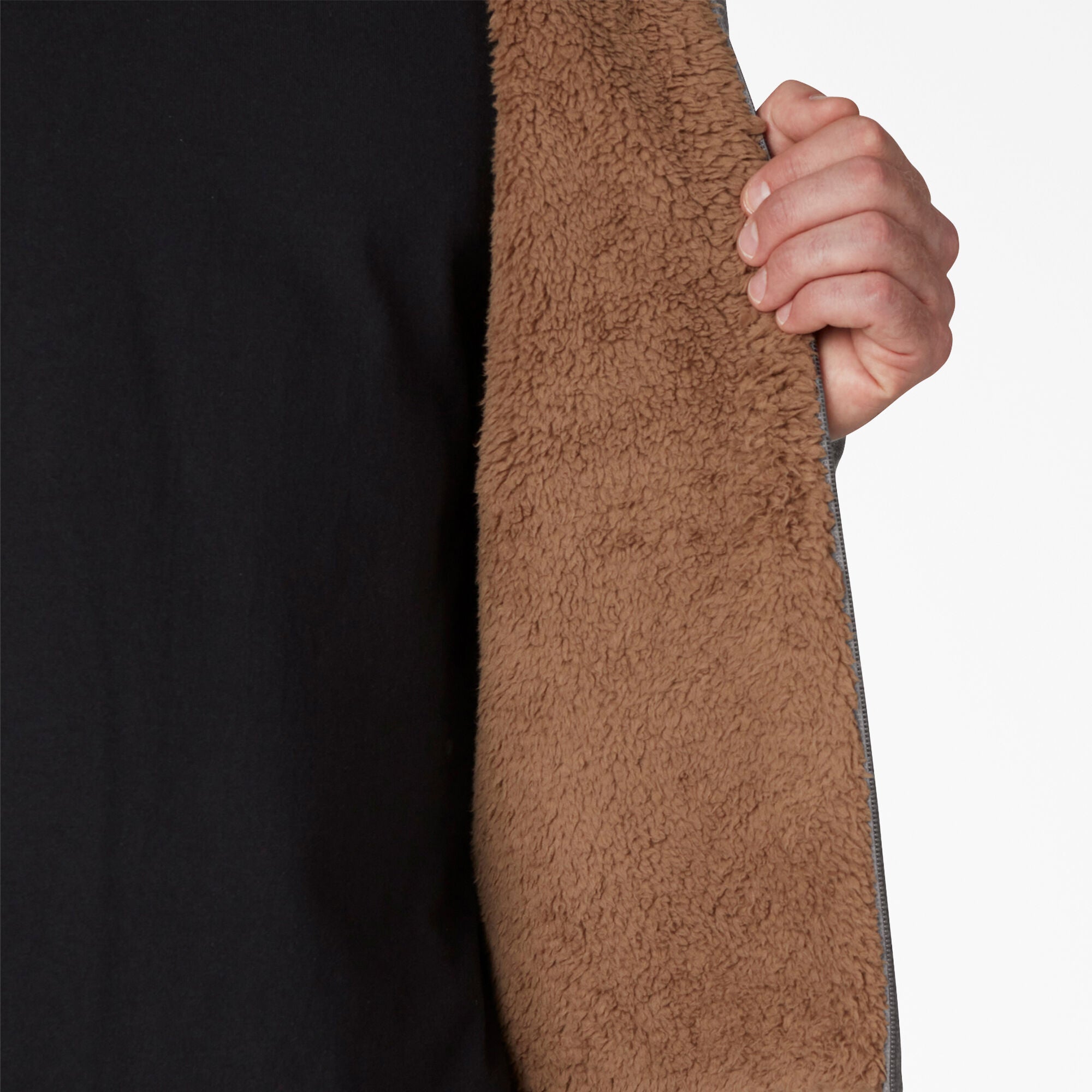 High Pile Fleece Lined Full Zip Hoodie - Dickies