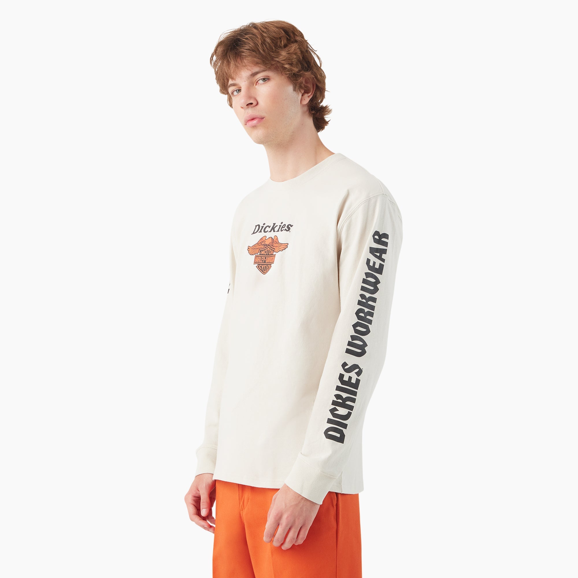 Dickies x Harley-Davidson Heavyweight Long Sleeve Eagle Tee - Dickies