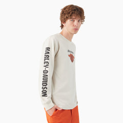 Dickies x Harley-Davidson Heavyweight Long Sleeve Eagle Tee - Dickies