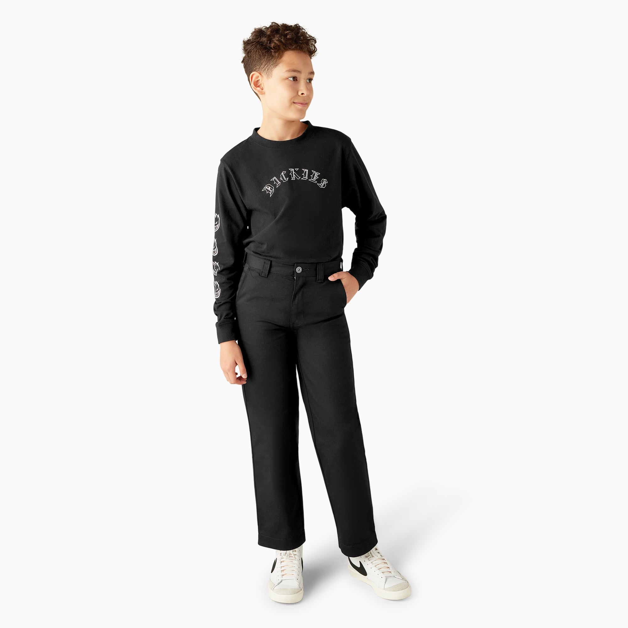 Dickies X Spitfire Kid’s Flannel Cuff Pants - Dickies