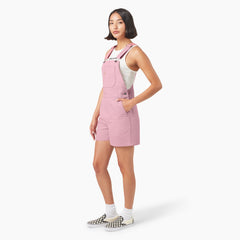 Women's Duck Canvas Bib Shortalls, 4" - Dickies