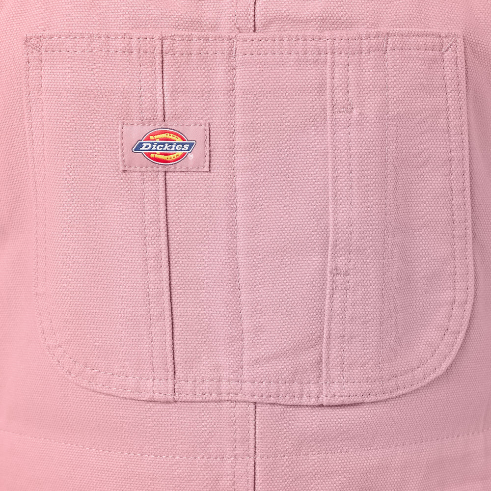 Women's Duck Canvas Bib Shortalls, 4" - Dickies