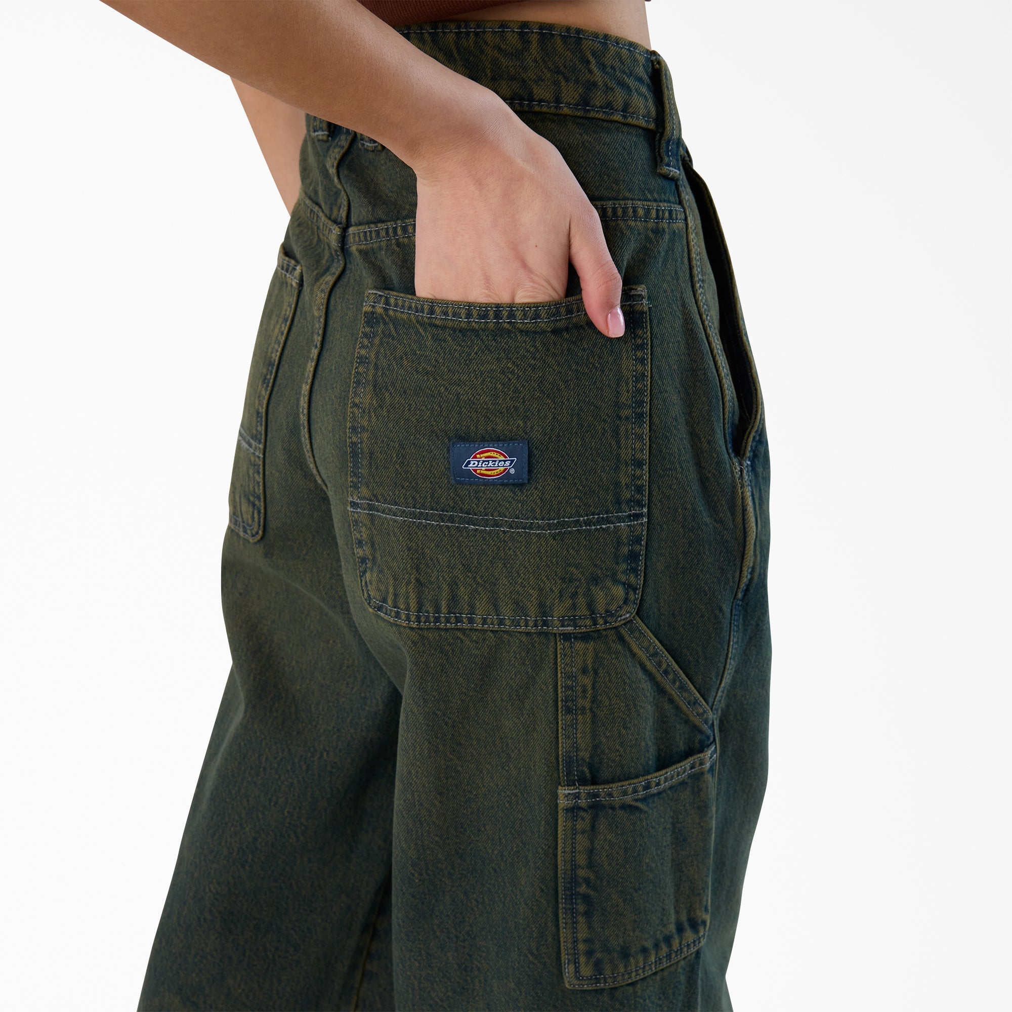 Women’s Loose Fit Denim Carpenter Jeans - Dickies