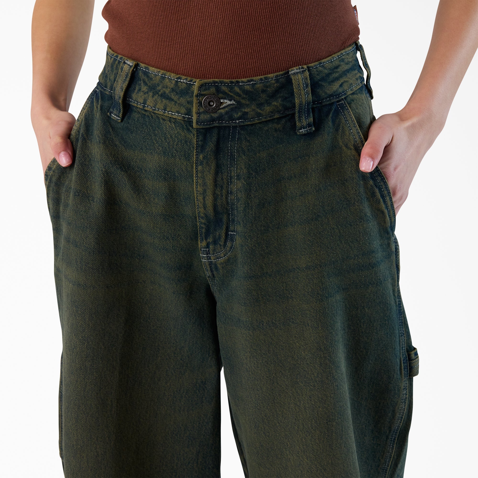 Women’s Loose Fit Denim Carpenter Jeans - Dickies