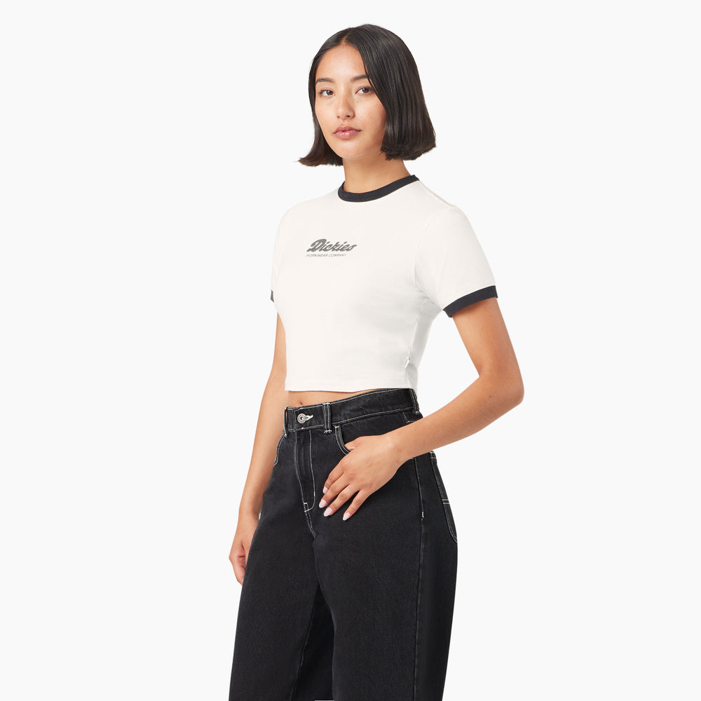 Women’s Lewistown Cropped Ringer T-Shirt - Dickies