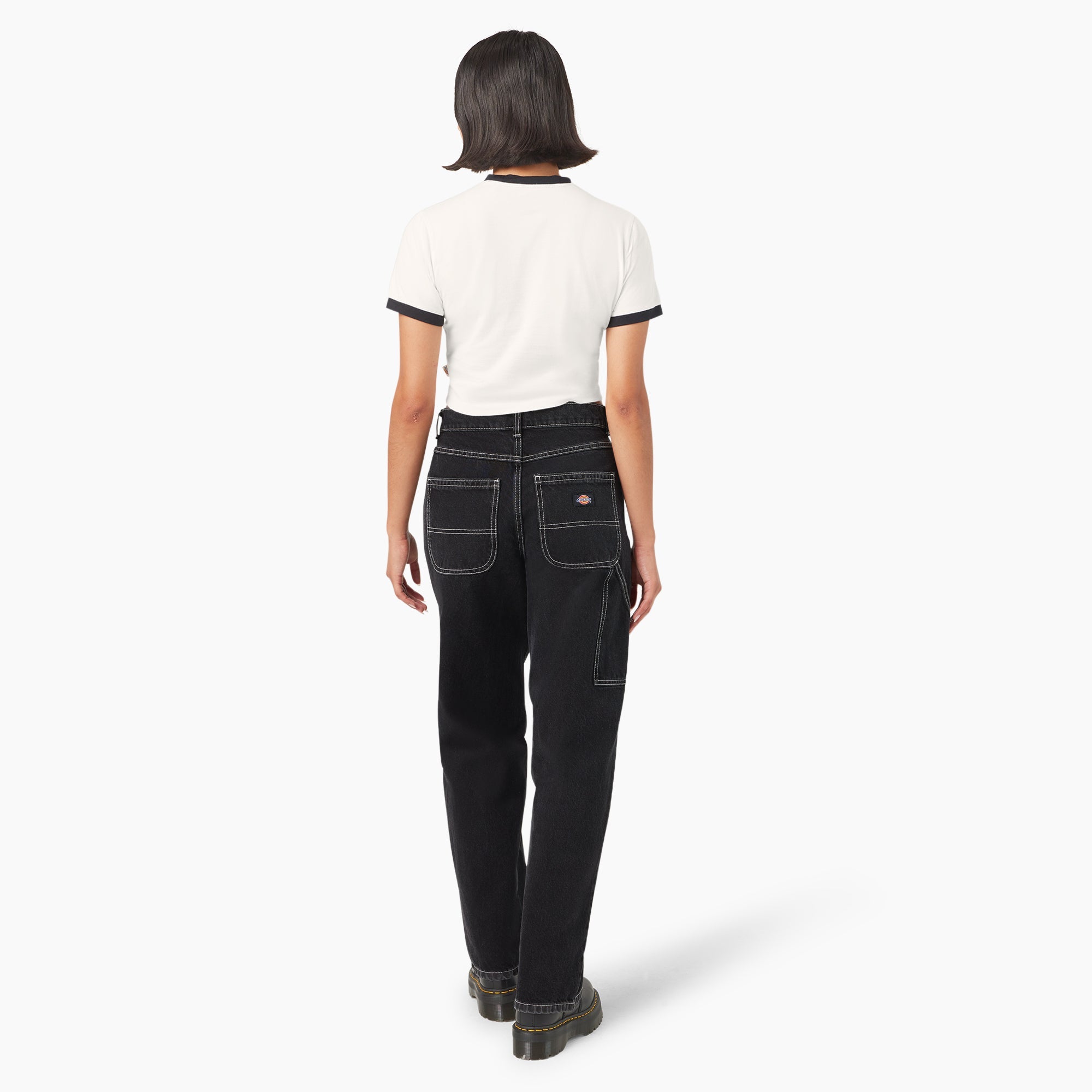 Women’s Lewistown Cropped Ringer T-Shirt - Dickies