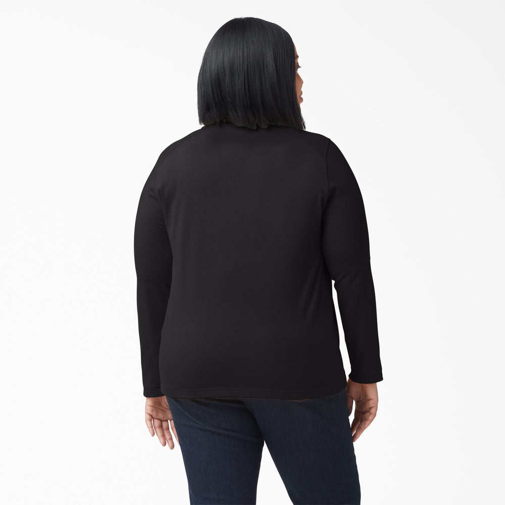 Women's Plus Heavyweight Henley - Dickies