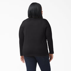Women's Plus Heavyweight Henley - Dickies