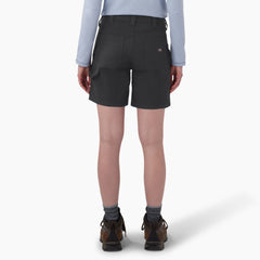 Women’s Duck Carpenter Shorts, 7" - Dickies