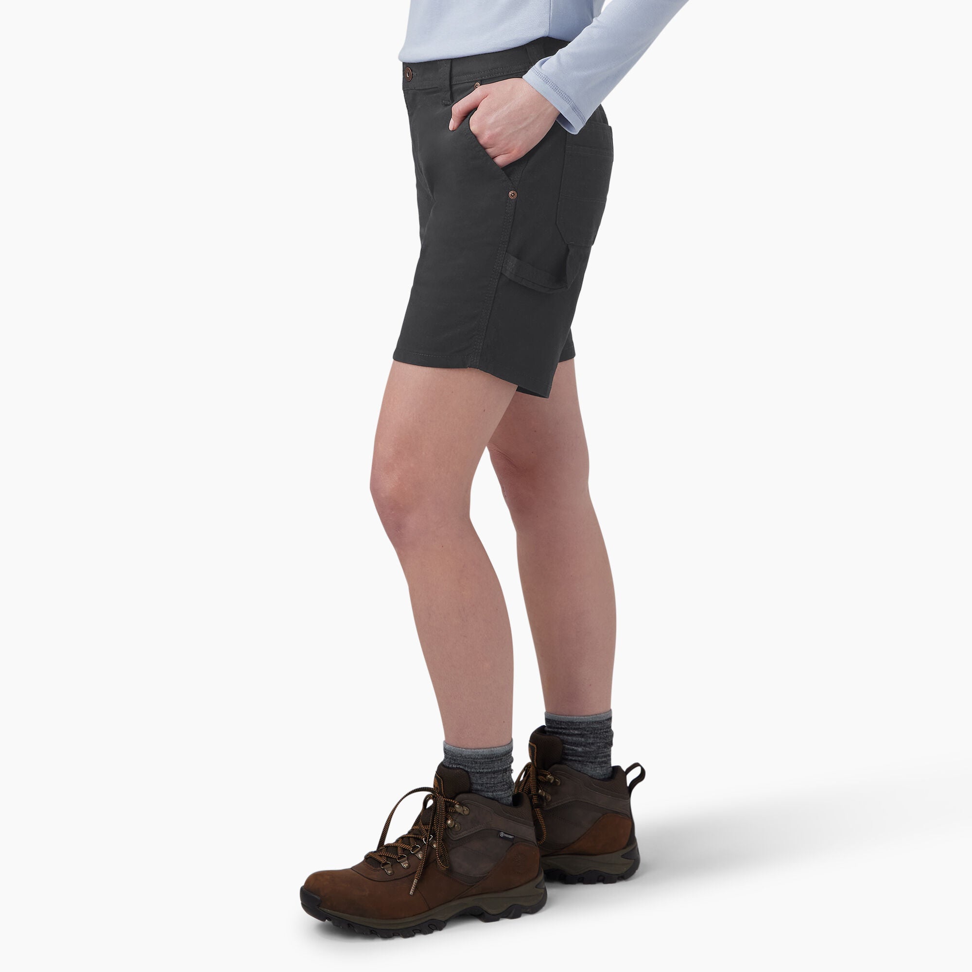 Women’s Duck Carpenter Shorts, 7" - Dickies
