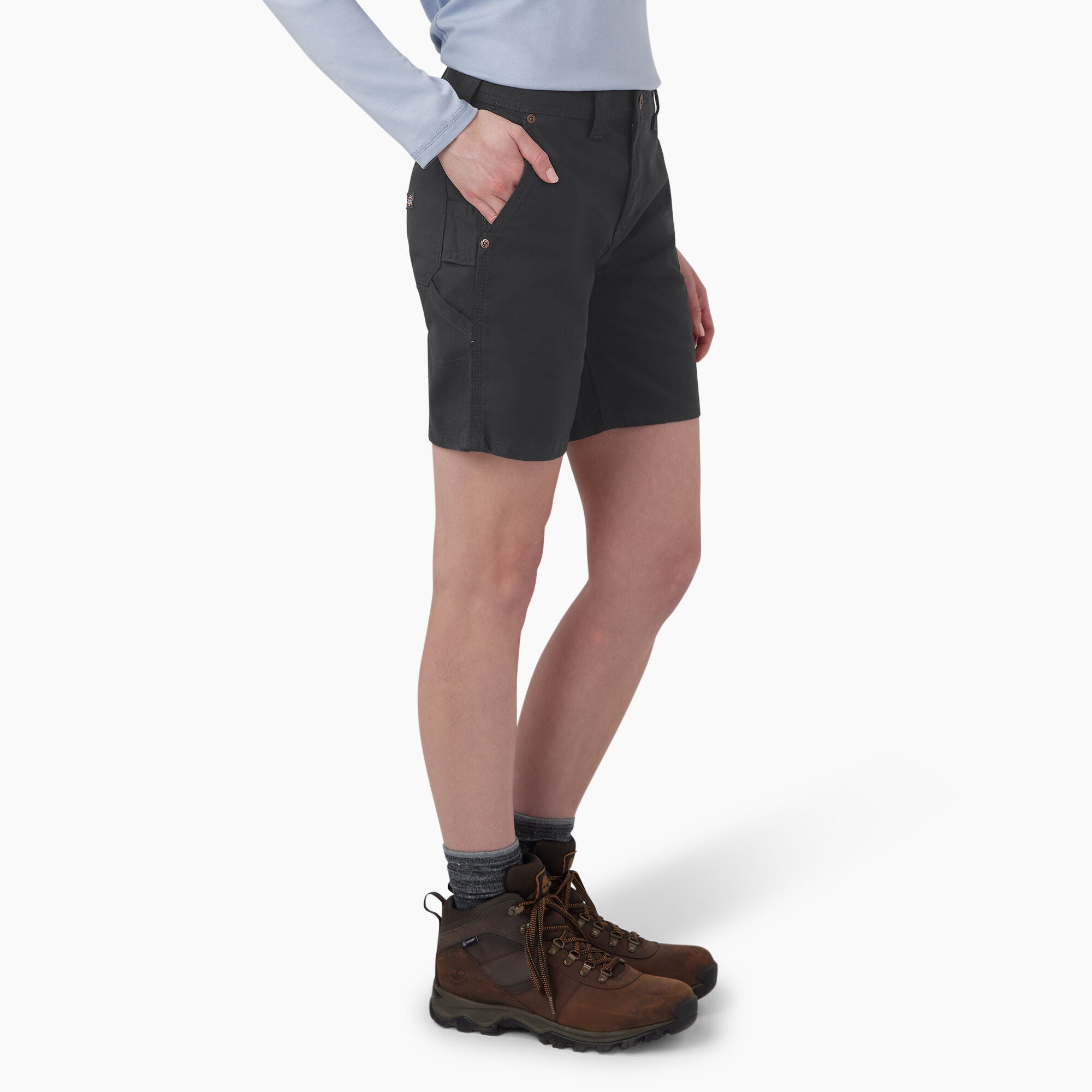 Women’s Duck Carpenter Shorts, 7" - Dickies