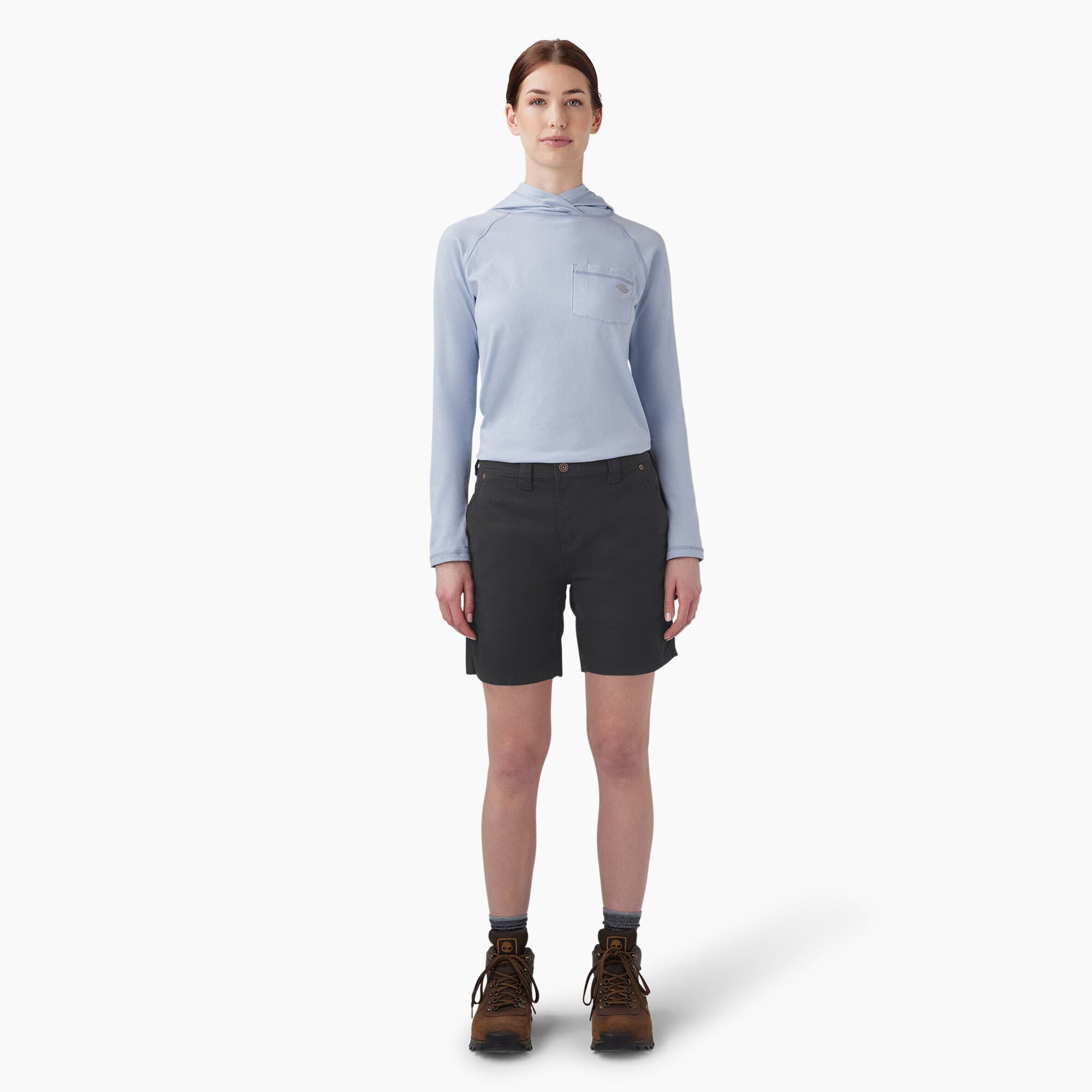 Women’s Duck Carpenter Shorts, 7" - Dickies