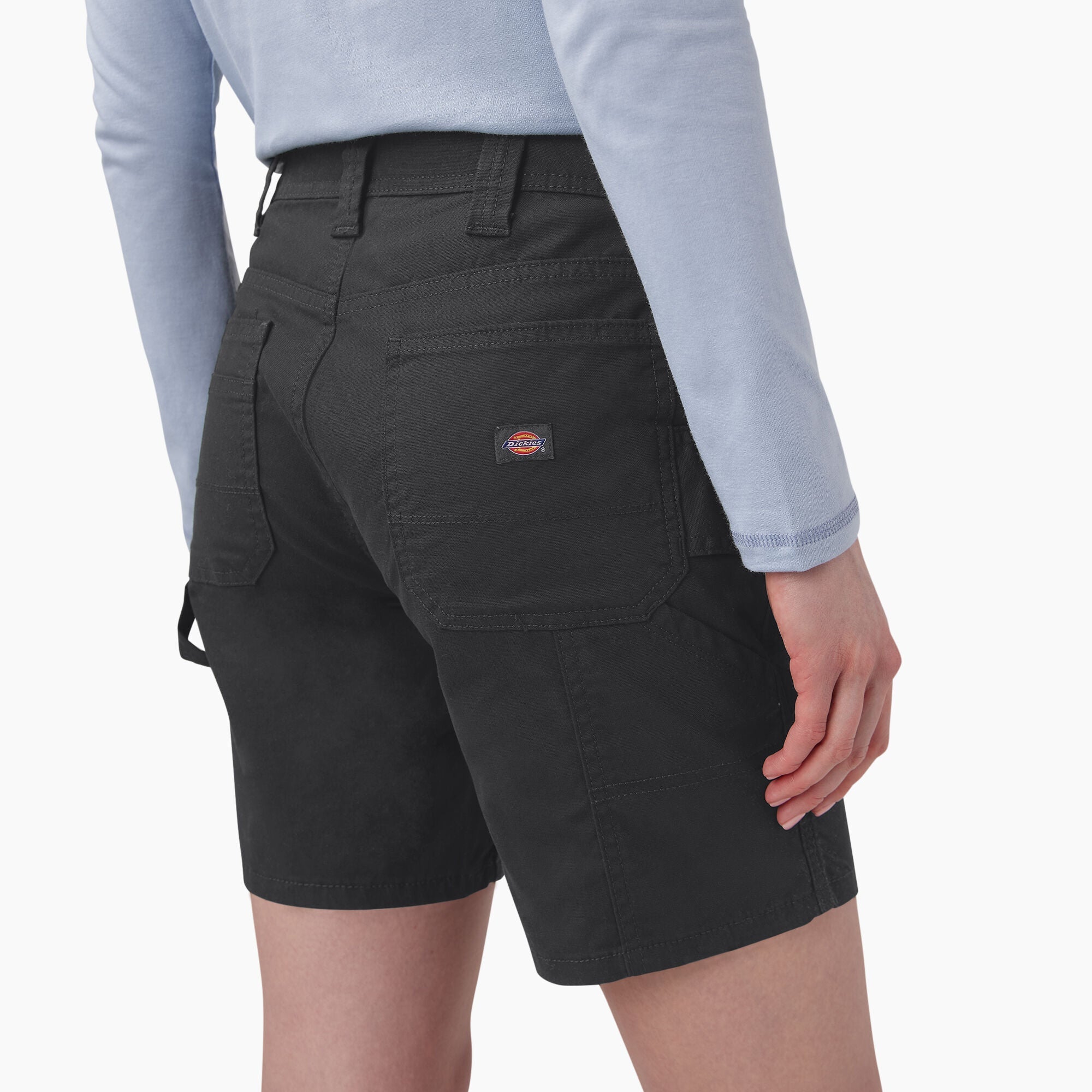 Women’s Duck Carpenter Shorts, 7" - Dickies