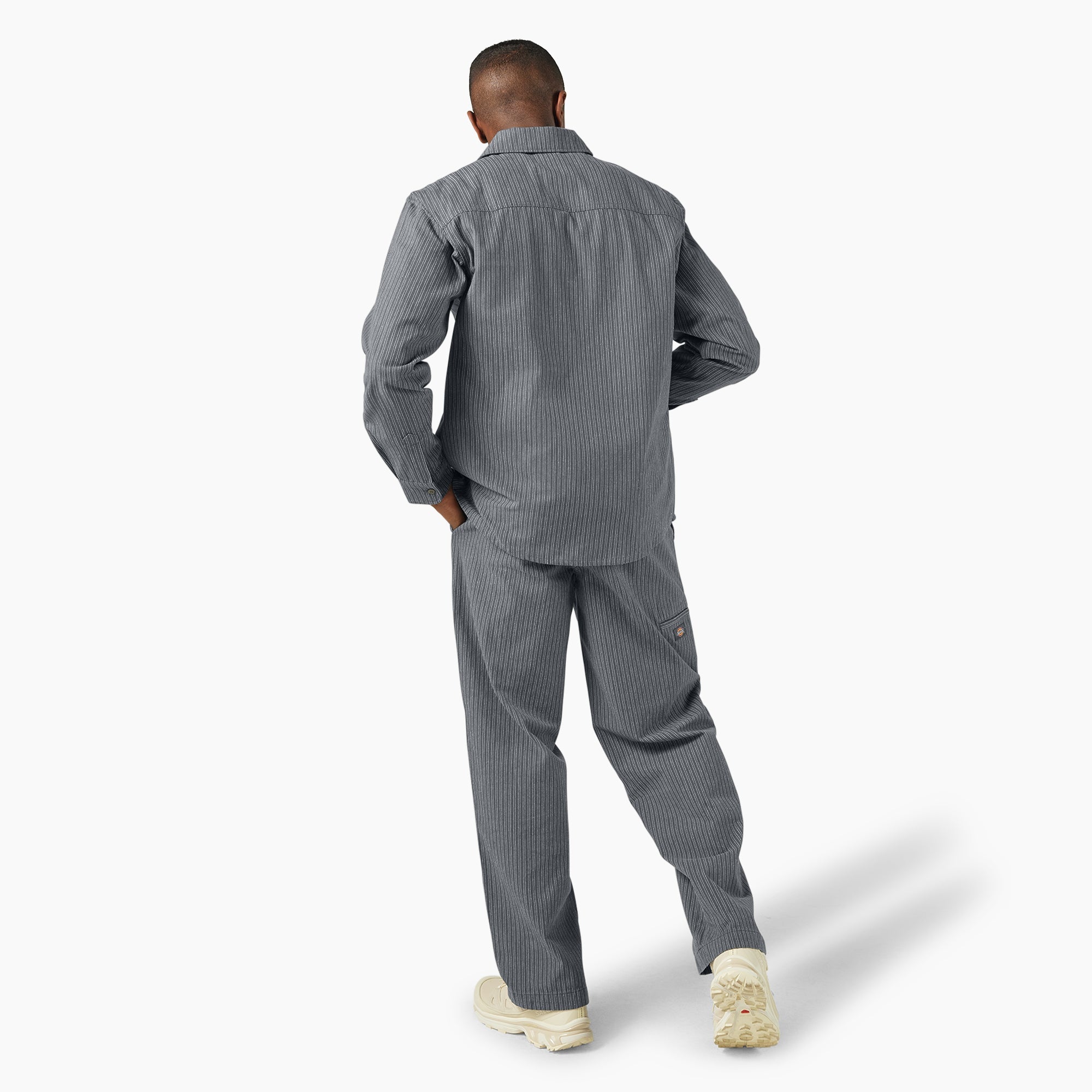 Lima Pinstripe Button-Up Shirt - Dickies