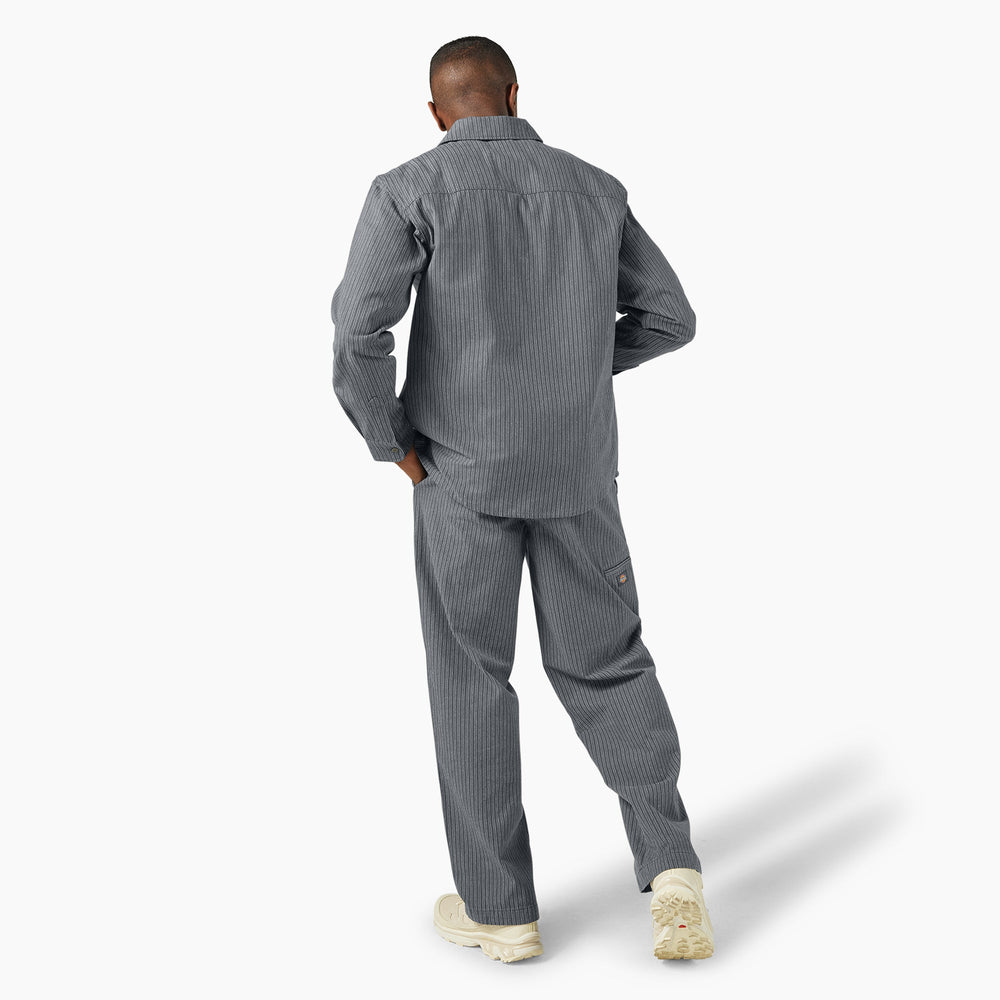 Lima Pinstripe Button-Up Shirt - Dickies