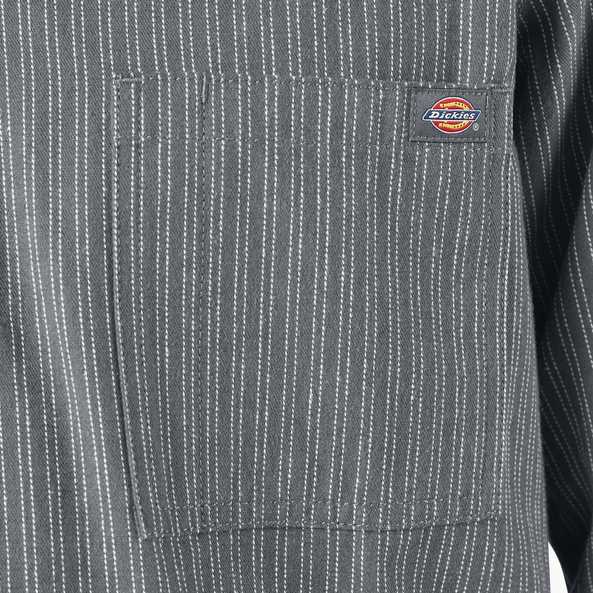Lima Pinstripe Button-Up Shirt - Dickies