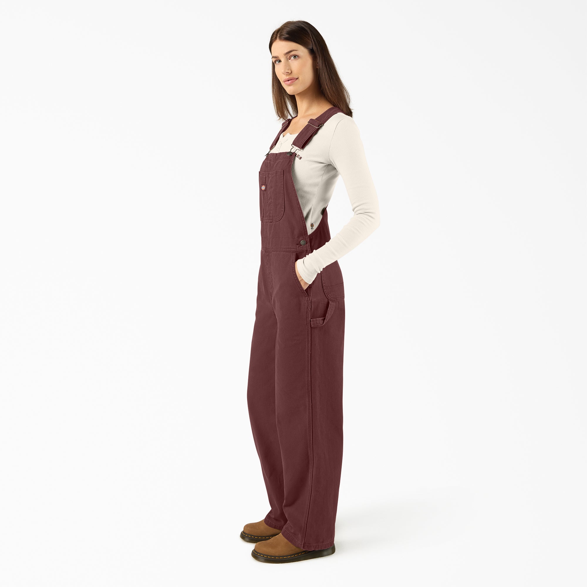 Women’s Canvas Bib Overalls - Dickies