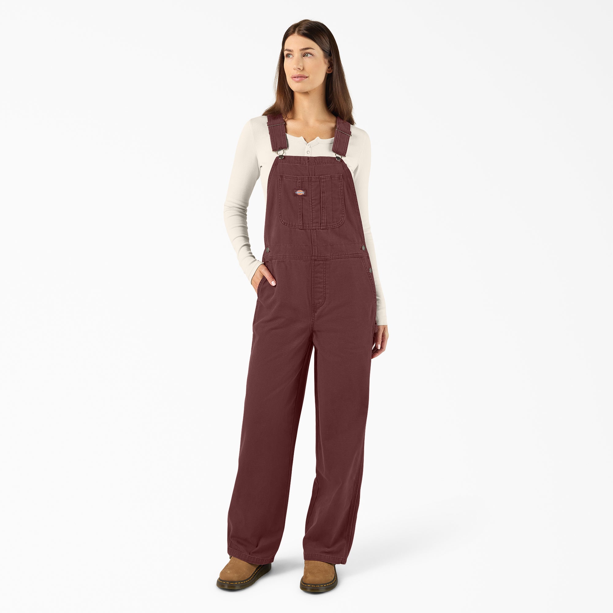 Women’s Canvas Bib Overalls - Dickies