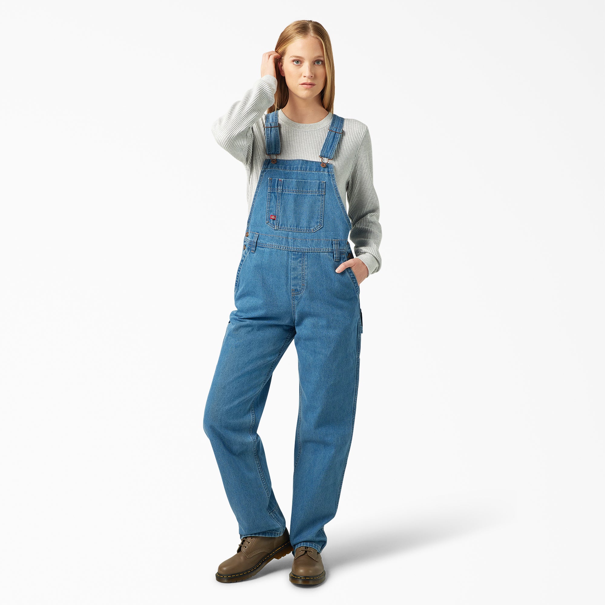 Women's Relaxed Fit Bib Overalls - Dickies